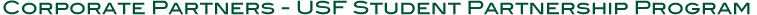 Corporate Partners - USF Student Partnership Program